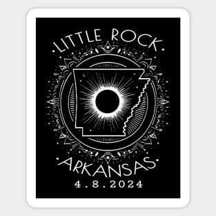 Solar Eclipse Apparel Arkansas Sticker